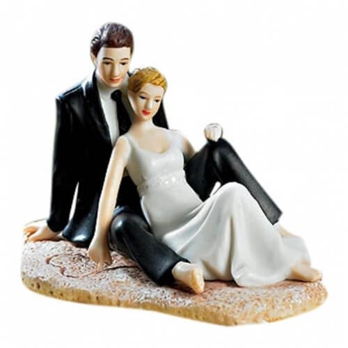 ROSENICE Cake Topper "We Do" Décorations De Gâteau Mariage En Bois